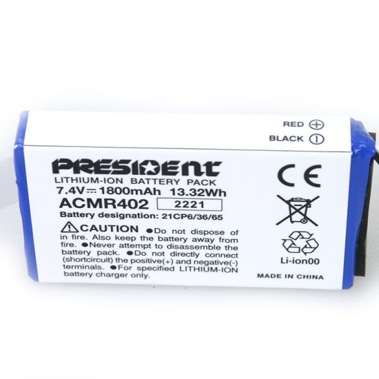 President Randy 3 Battery-Pack ACMR402
