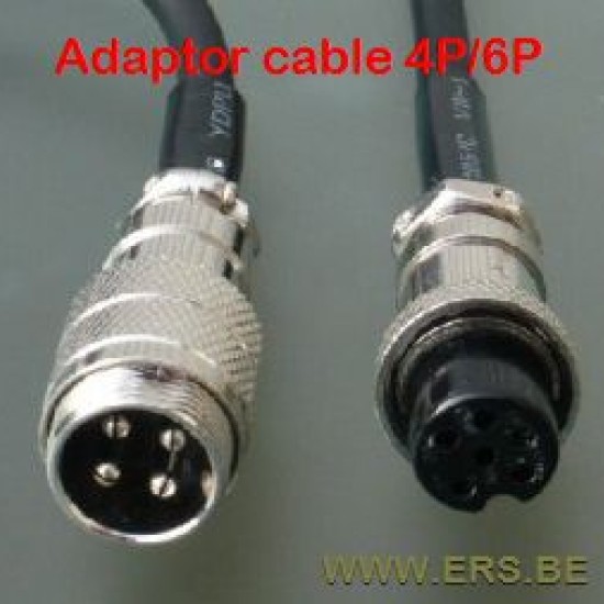 Microfoon Adaptor kabel 4P/6P