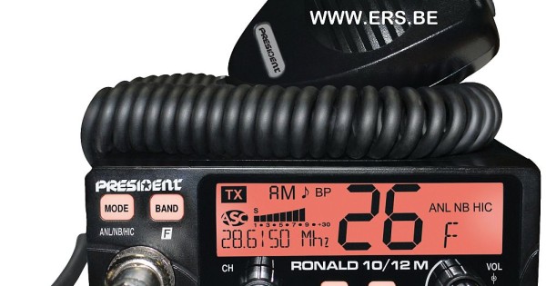 President Ronald 10/12 m Radio Amateur
