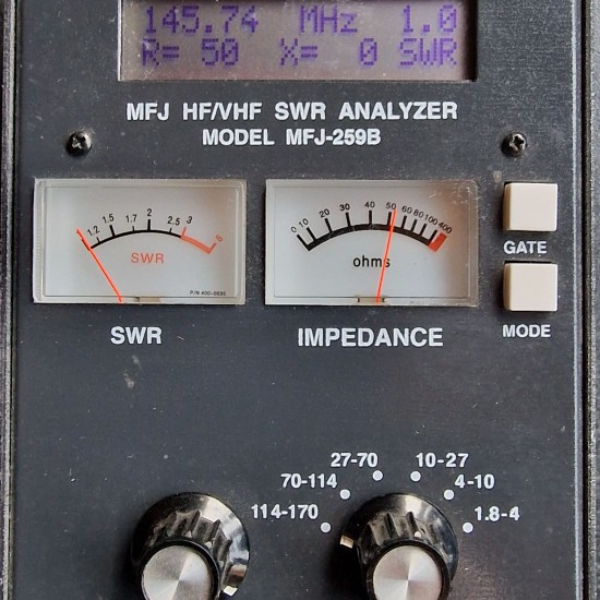 MFJ259B SWR Analyser